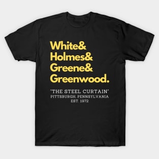 Pittsburgh's Steel Curtain Defense T-Shirt